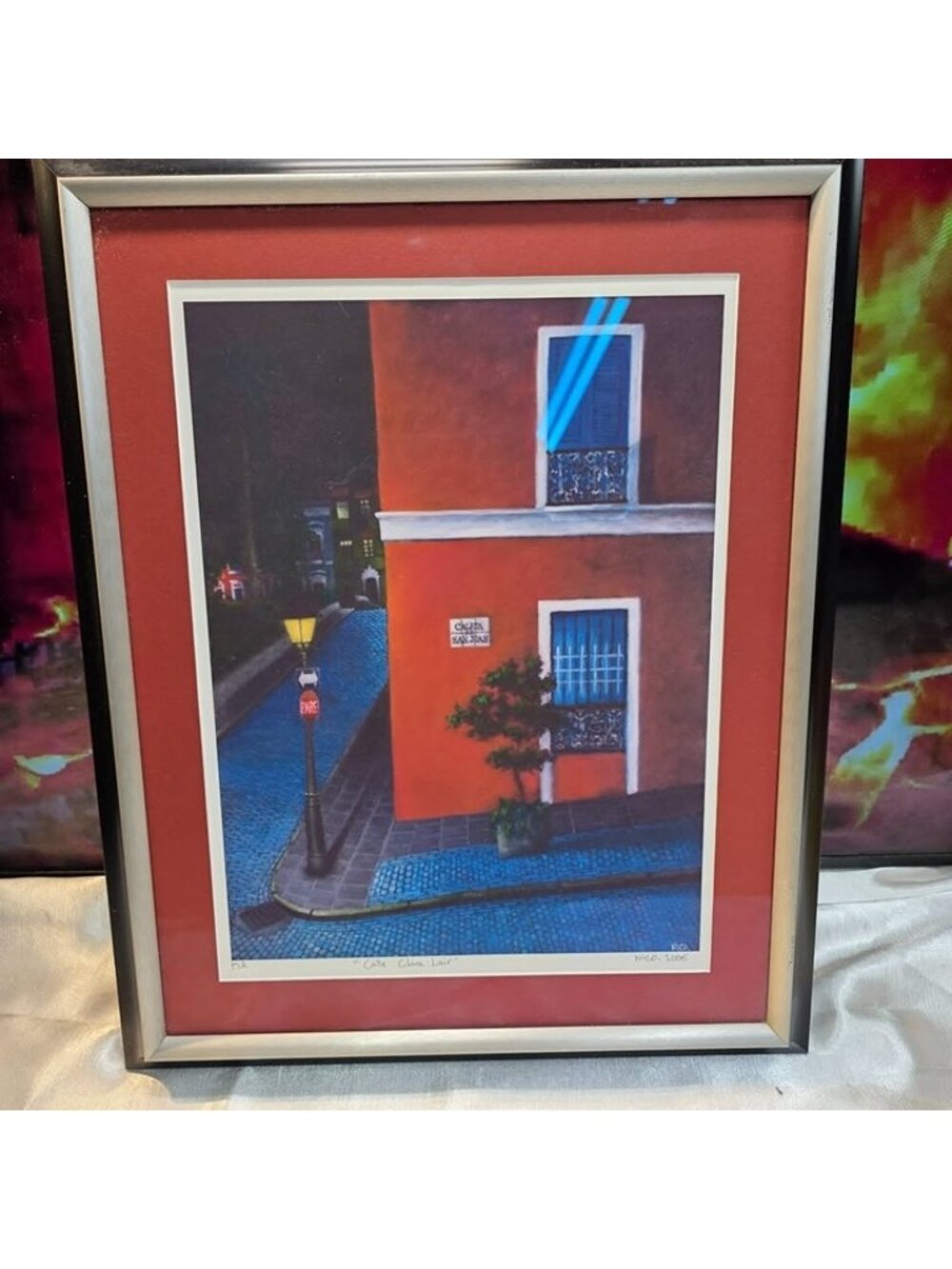 Rare NICO (Nicolas Thomassin) Signed Artist Proof P/A Serigraph Framed Art 2005